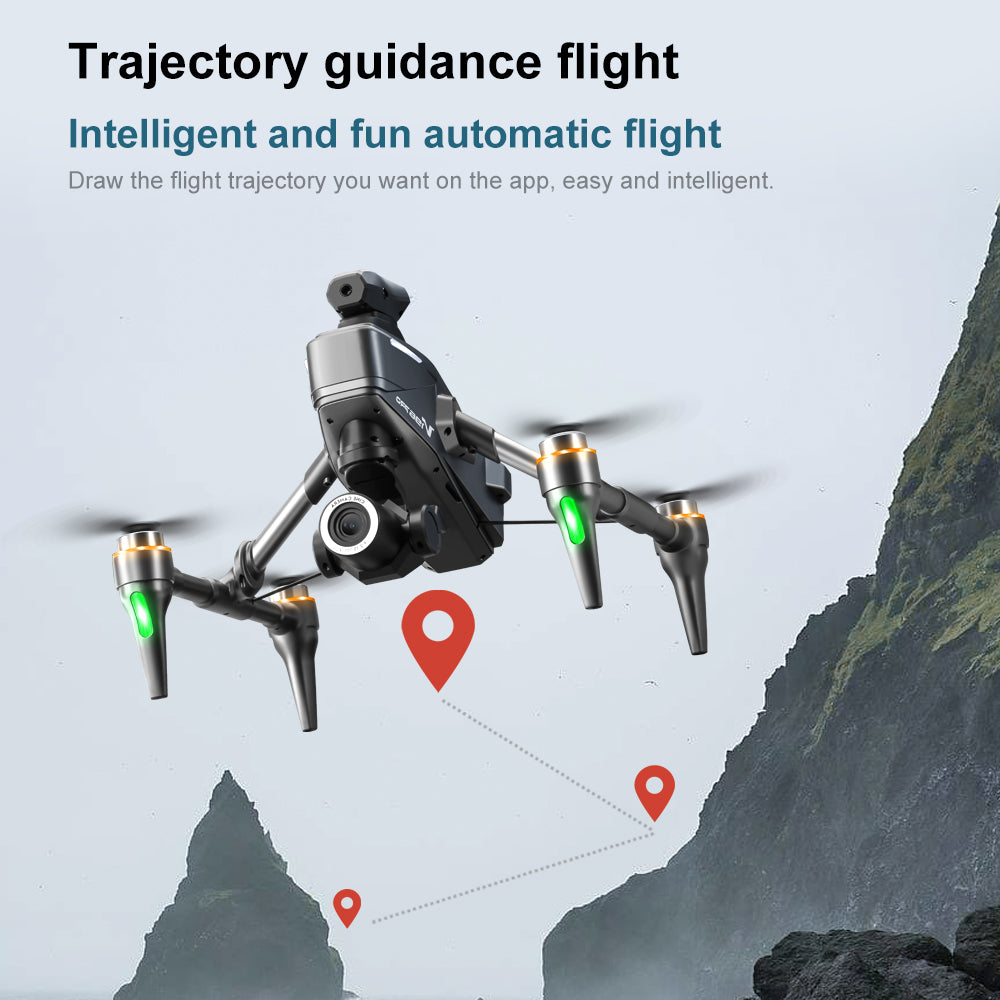 V196 Drone, Customizable flight path planning for a personalized and enjoyable aerial adventure.