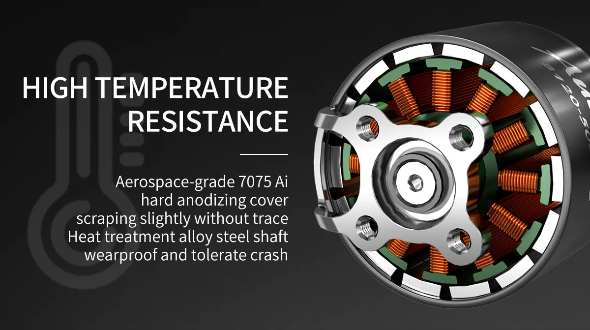 HIGH TEMPERATURE RESISTANCE Aerospace-grade 7075 Ai hard