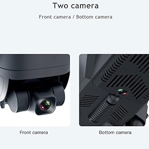 Drone, Kotcom camera Front Ctxa Bottom cam CIa Two camera Ko