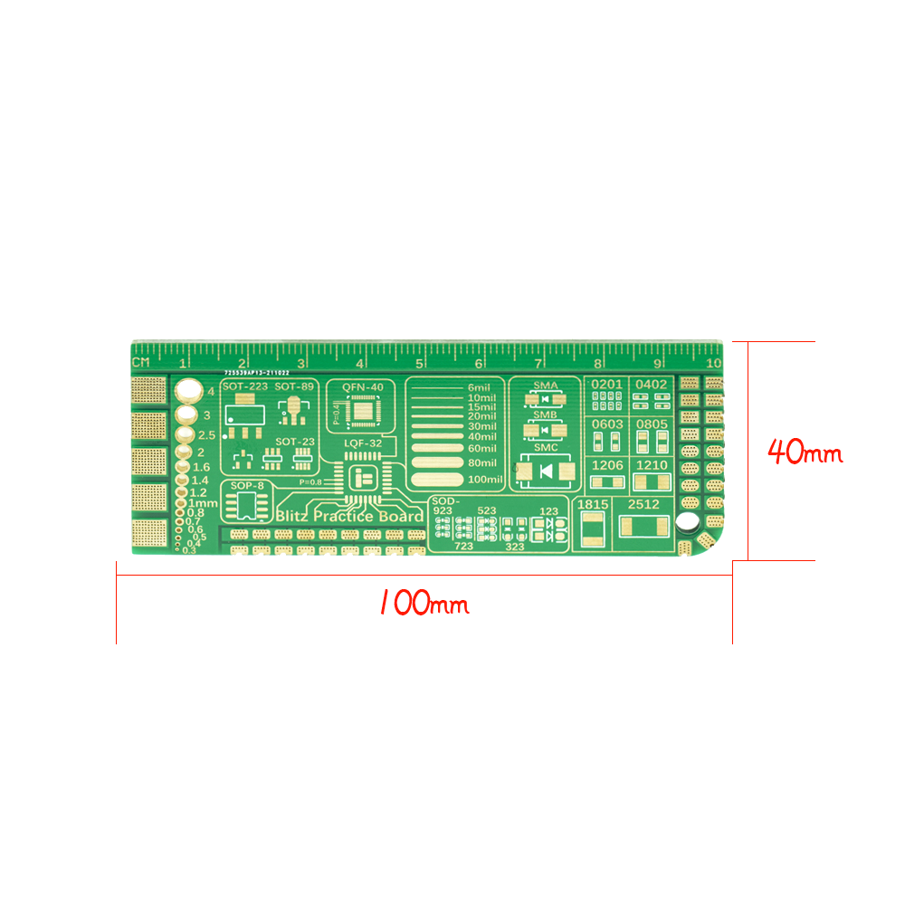 iFlight BLITZ Soldeeroefen PCB