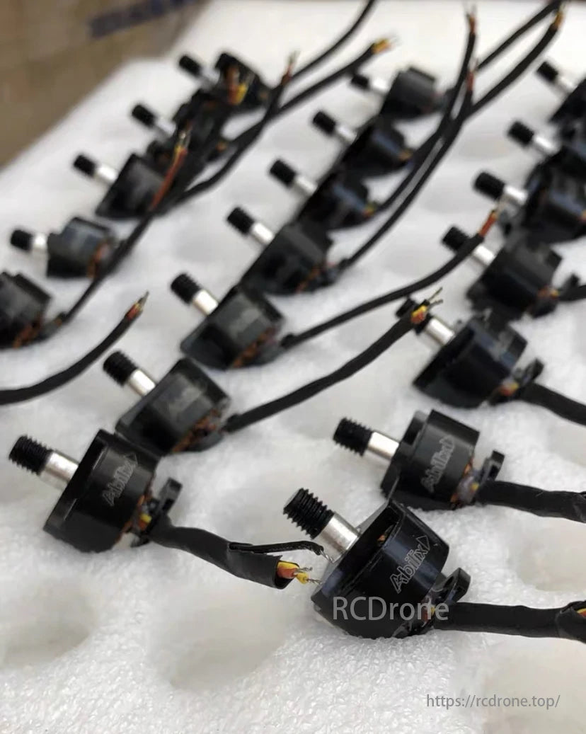 ABLILIX 1406 3300KV Brushless Motor, These motors support up to 4S LiPo and provide up to 340g thrust with 3-inch props.