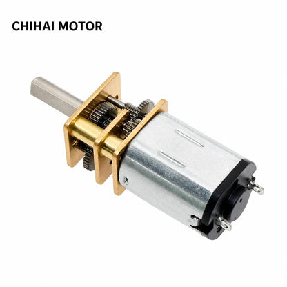 GM12-N20 gear motor from the shaft side