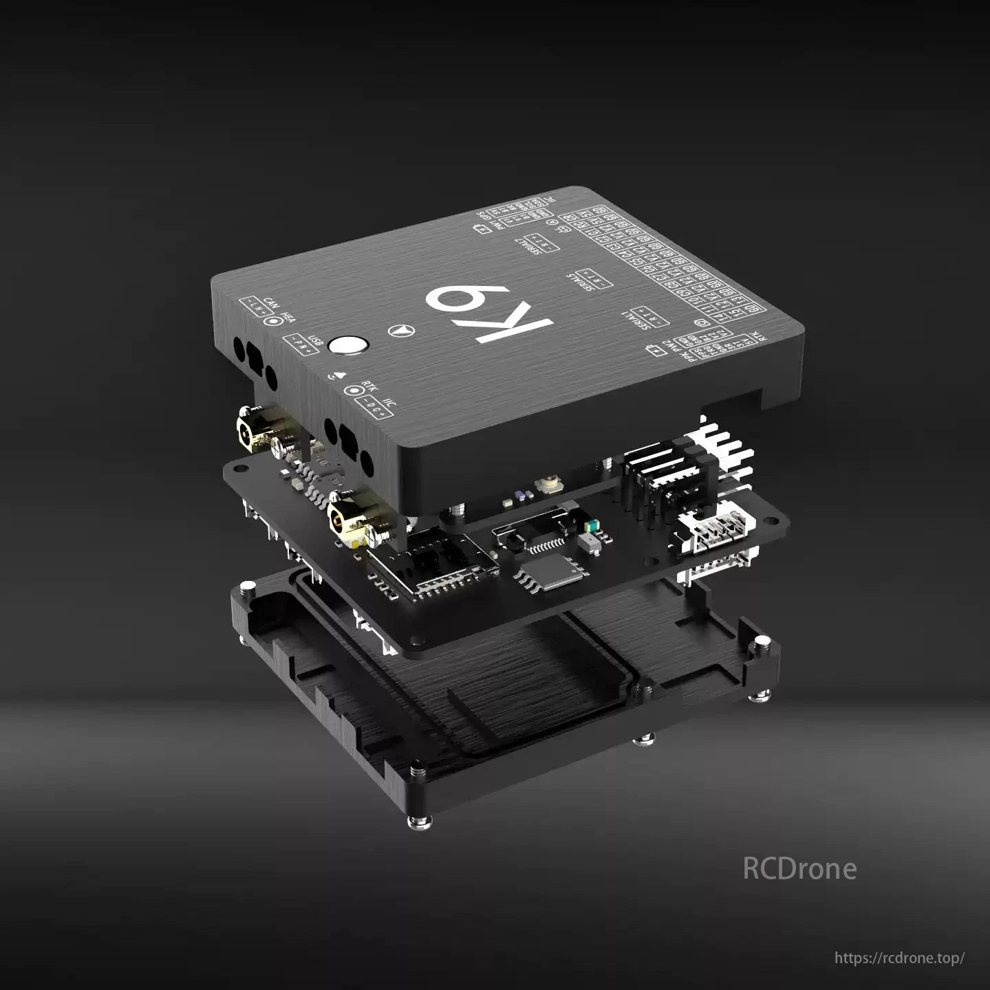 ACFLY K9 Multirotor Autopilot Flight Controller, ACFLY K9 flight controller offers dual IMU, RTK support, IP67 rating, and no need for APM/Pixhawk.