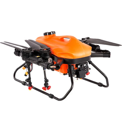 F16 16L Agriculture Drone - 4 Axis 16L Quick Release Tank Crop Spreader RTF Spraying Drone With ARRIS A40 propulsion system, Jiyi K++ FC, Fpv Camera, Radar , SKydroid H12 Radio