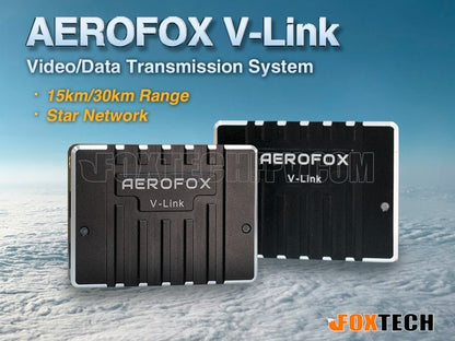 AEROFOX V-Link 15KM 30KM 800MHZ 1.4GHZ 2.4GHZ Long Range Video/Data Transmission System