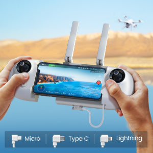 Potensic Dreamer Pro 4K HD Drone, Ideal for sports video during running, riding, skating, vlog