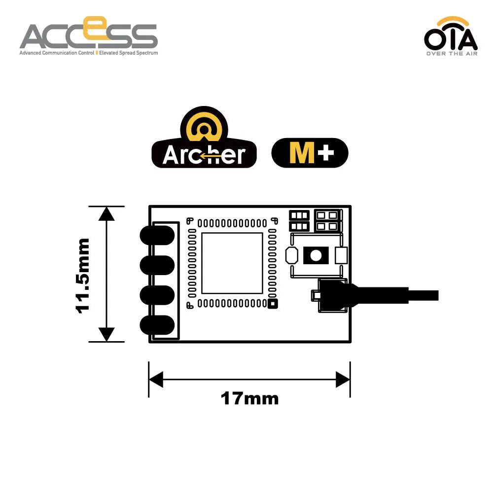 FrSky Archer M+ mini 2.4GHz ACCESS receiver