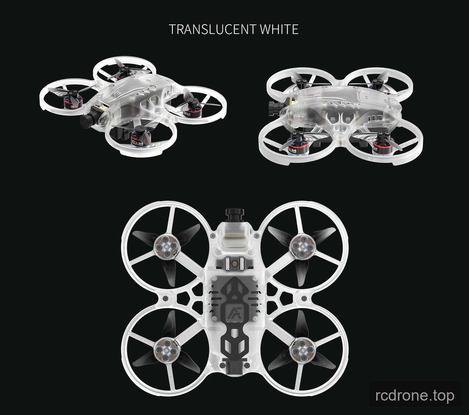 Translucent White POCKEY 20 drone views