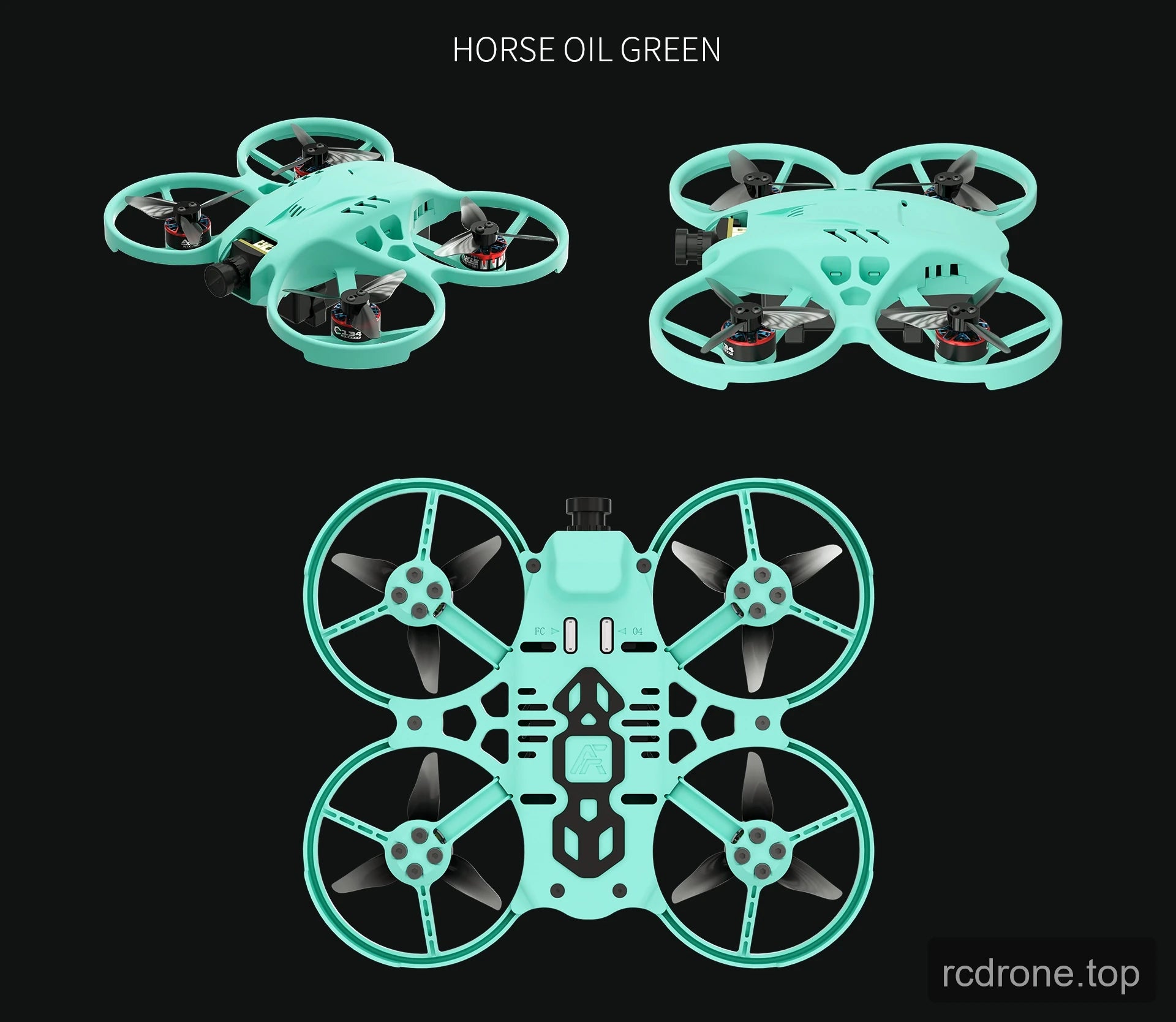 Horse Oil Green POCKEY 20 drone views