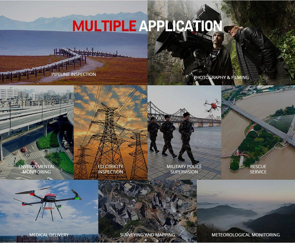 T-Motor T-Drone, MULTIPLE APPLICATION- PIPELINE INSPECTION PHOTO