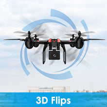 SANROCK X105W Drone, gravity sensor mode enables the quadcopter to follow the direction you