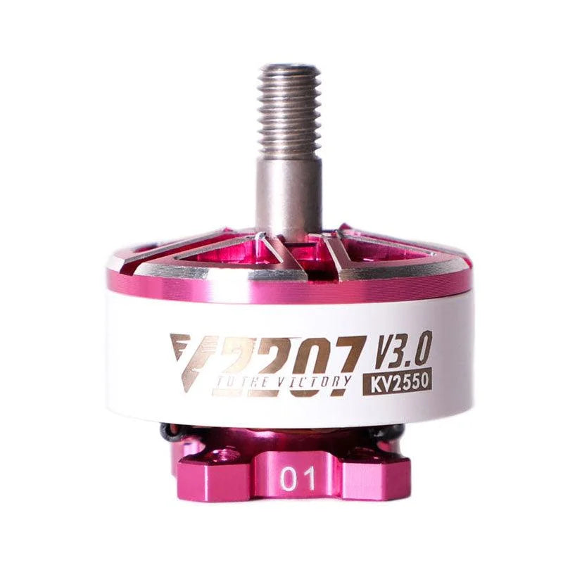 T-Motor VELOX V2207 V3 Motoru wa Drone Usio na Brashi - Chaguzi za 1500/1750/1950/2050/2550KV kwa FPV