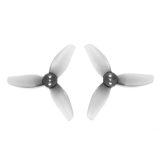 HQProp T2.2X1.6X3 grey 2.2in 3-blade polycarbonate propellers set (2CW + 2CCW)