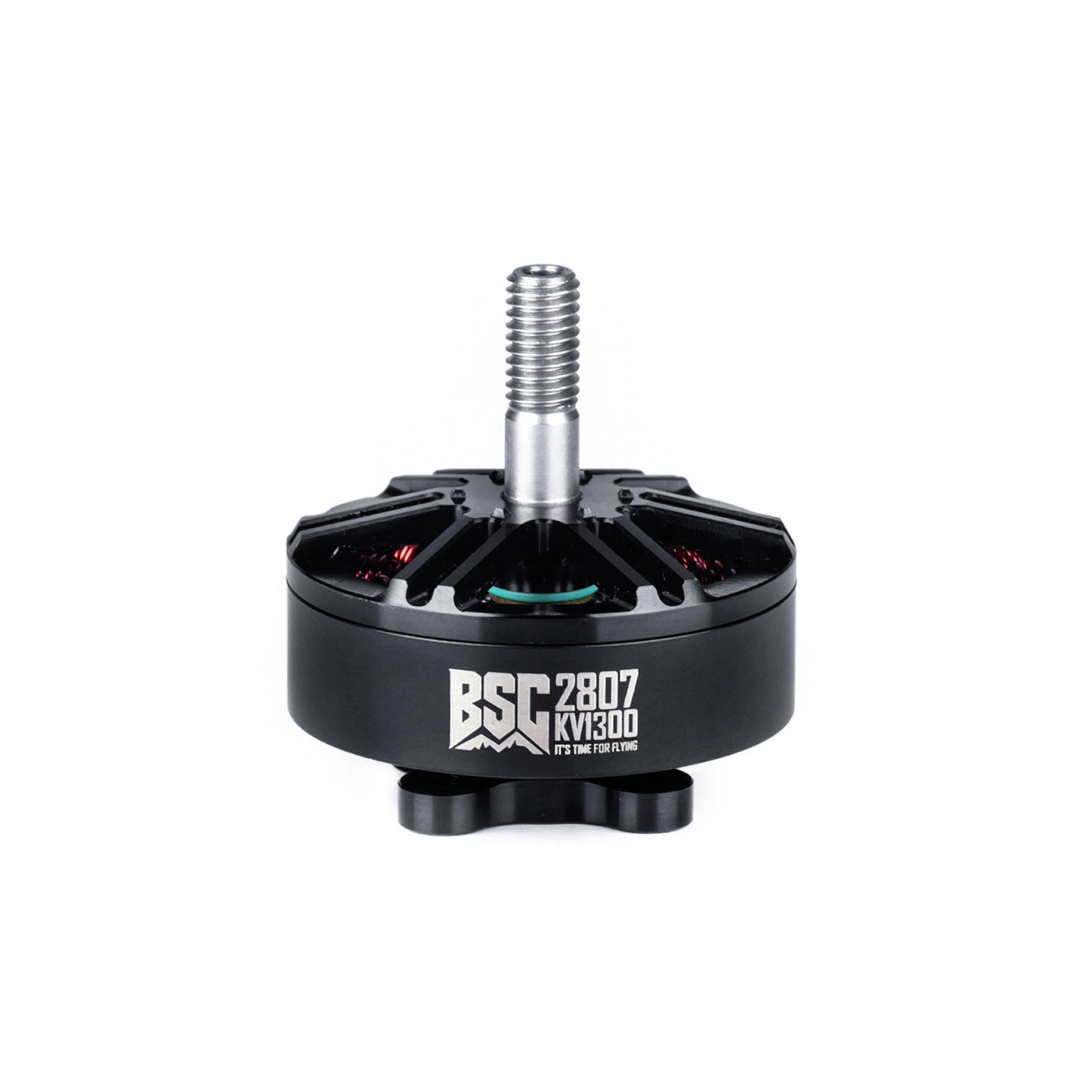 MAD BSC2807 V1.0 FPV Drone Motor, MAD BSC2807 V1.0 brushless FPV drone motor with threaded shaft and BSC2807 KV1300 label