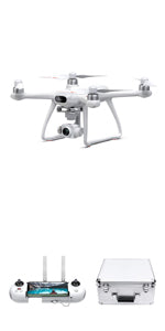 Potensic Dreamer Pro 4K HD Drone, Are Batteries Included Yes Wireless Communication Technology Wi-Fi Maximum Range 2 Kilometers Remote Control