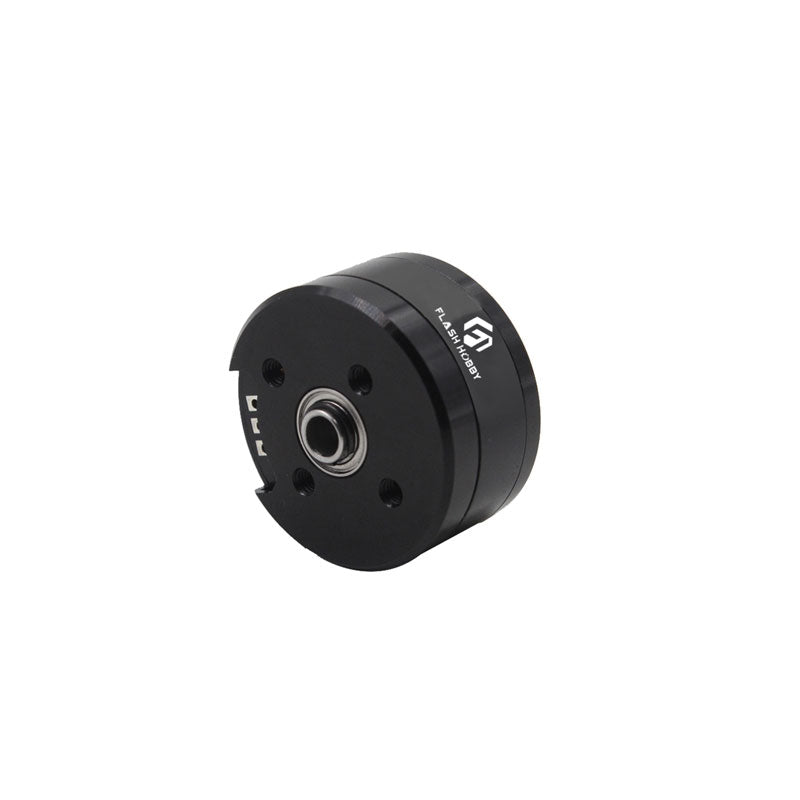 Flashhobby BGM2606-90T gimbal motor with black round housing, center bearing, and mounting holes