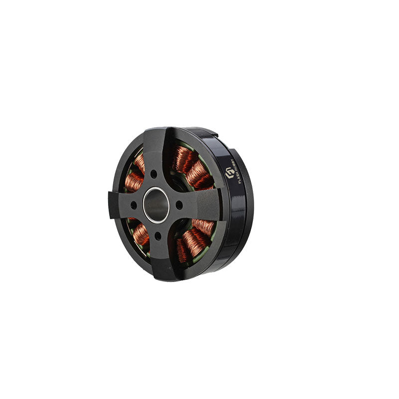 Flashhobby BGM5208-200HS Gimbal Motor, Flashhobby BGM5208-200HS brushless gimbal motor with black housing, exposed copper windings, and front mounting plate