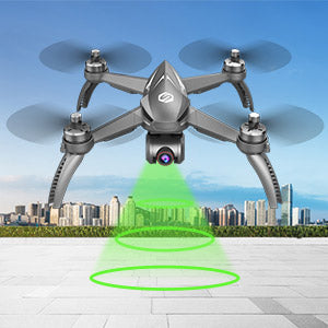 SANROCK B5W GPS Drone, with brushless motor and special construction, you could play it anytime.