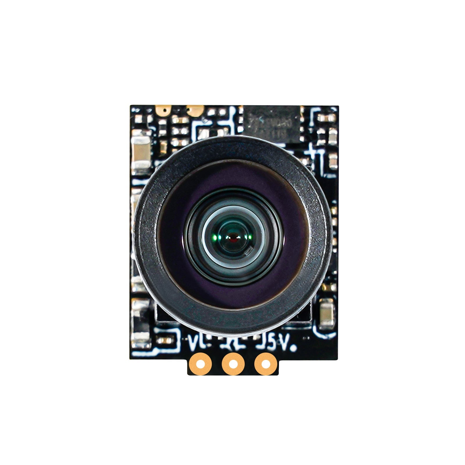 BetaFPV C03 FPV Micro Camera front view close-up of lens and circuit board face