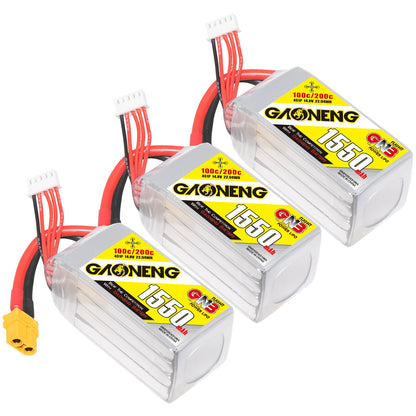 GAONENG GNB 4S 14.8V 1550mAh 100C XT60 LiPo Battery