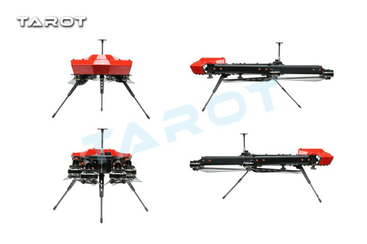 Tarot Peeper I Long Endurance Industrial Drone, T6 aluminum alloy arm pipe with light wind resistance and reduced vibration for improved positioning.