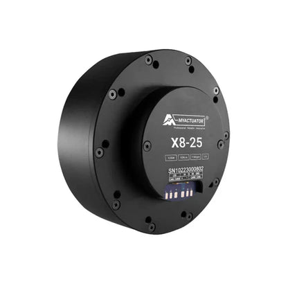 MyActuator X8-25 V2 Planetary Servo Actuator, 48V, 10N·m Torque, 110RPM, 18-bit Encoder, CAN/RS485, for Robotic Arms and Quadruped Robots