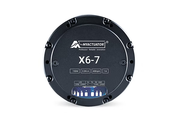 MyActuator RMD-X6-7 Planetary Servo Actuator, 48V, 400RPM, 3.5N·m Torque, CAN/RS485, High-Precision for Robotics and Automation