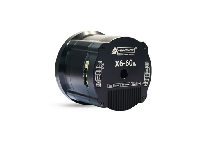 MyActuator RMD-X6-60 Dual Encoder Servo Actuator 320W 20N·m 60N·m Peak 48V EtherCAT CAN BUS High Precision Robotic Joint Motor