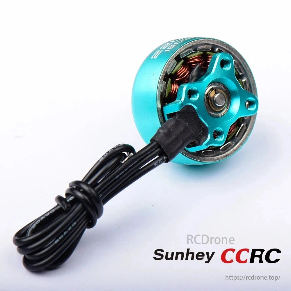 CCRC Sunhey 2207.5 Brushless Motor, Sunhey CCRC 2207.5 brushless motor, 1900KV/2750KV, compatible with 3-6S batteries for 5-inch FPV racing and freestyle drones.