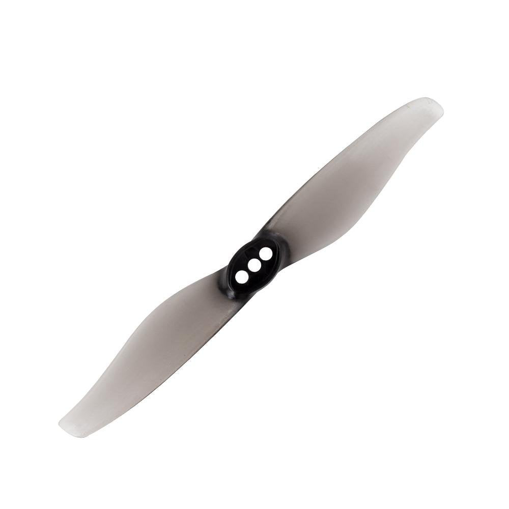 8 Pairs GEMFAN 3018 2-Blade Propeller, GEMFAN 3018 two-blade drone propeller with translucent gray blades and black hub