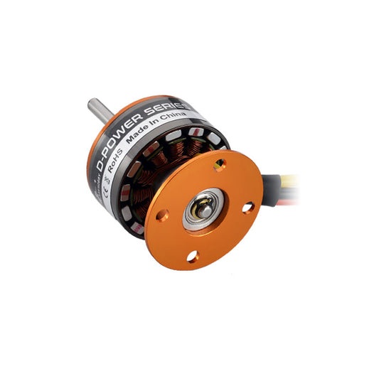 Motor sin escobillas Flashhobby CF2822 Outrunner para ala fija 1200KV/1534KV/2840KV, 50g, eje de 3.17mm