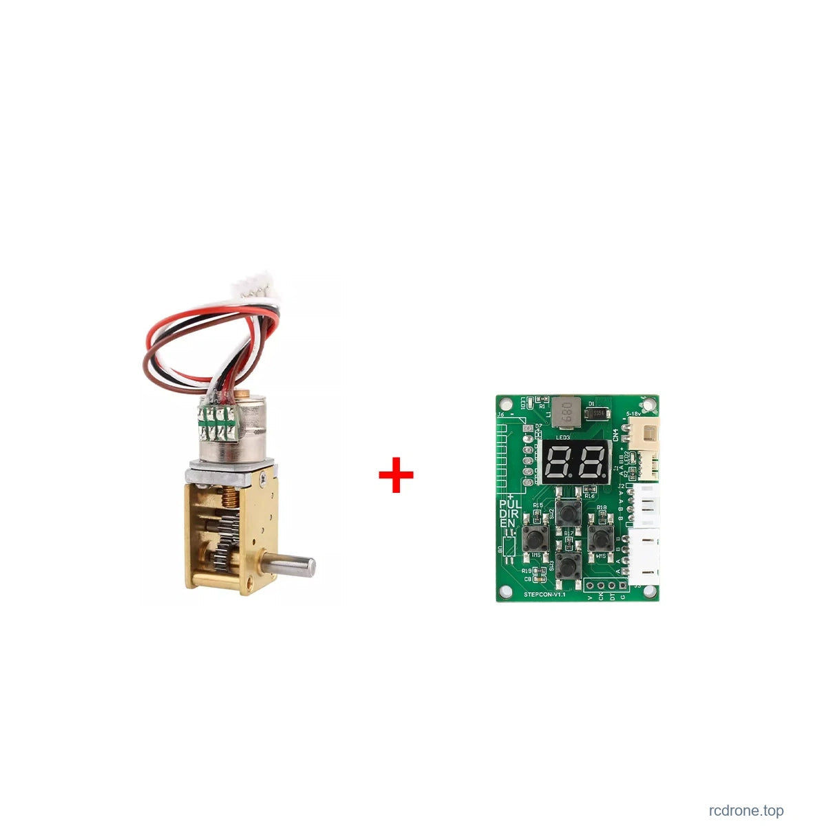 Motor with reciprocating driver board