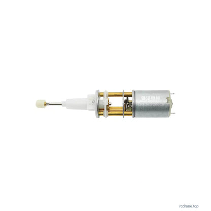 Side view of reciprocating motor and 2.5 mm shaft