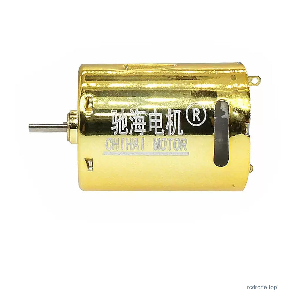 CHIHAI MOTOR gold 370 motor, side view