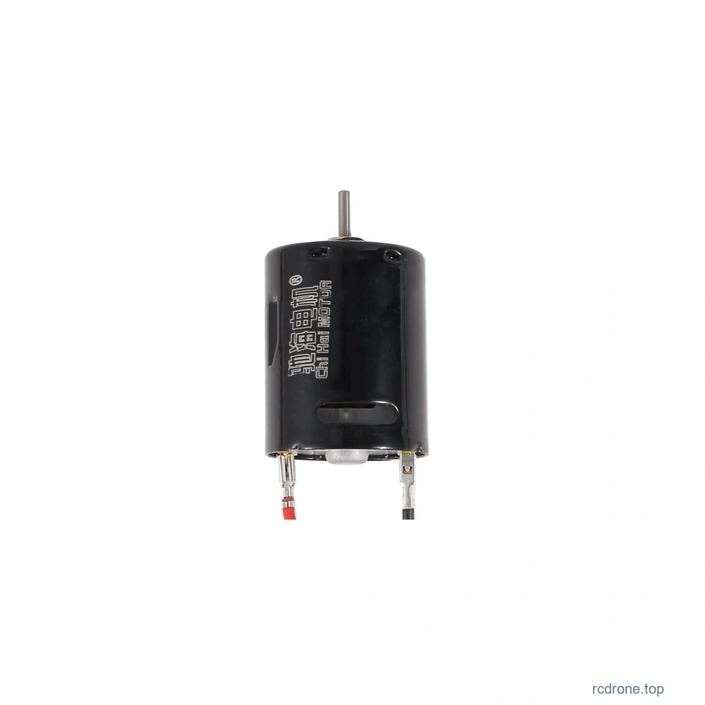 Black 28000 rpm + Plug-in Leads; motor close-up, listed leads included