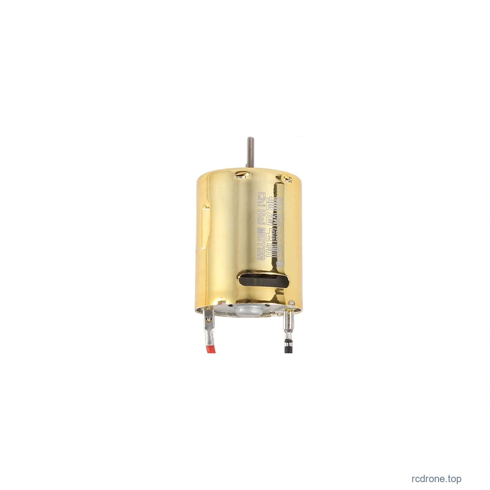 Gold + Plug-in Leads; motor close-up, listed leads included