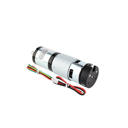 Encoder motor-only package, motor and signal leads