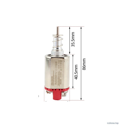 Long Shaft Motor - No.14 N35H NdFeB; original dimension references