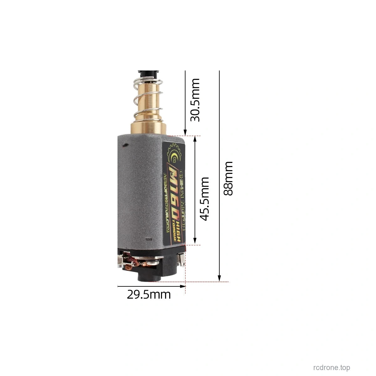 CHIHAI 480 motor No. 25 M160 N35H original product and dimensions