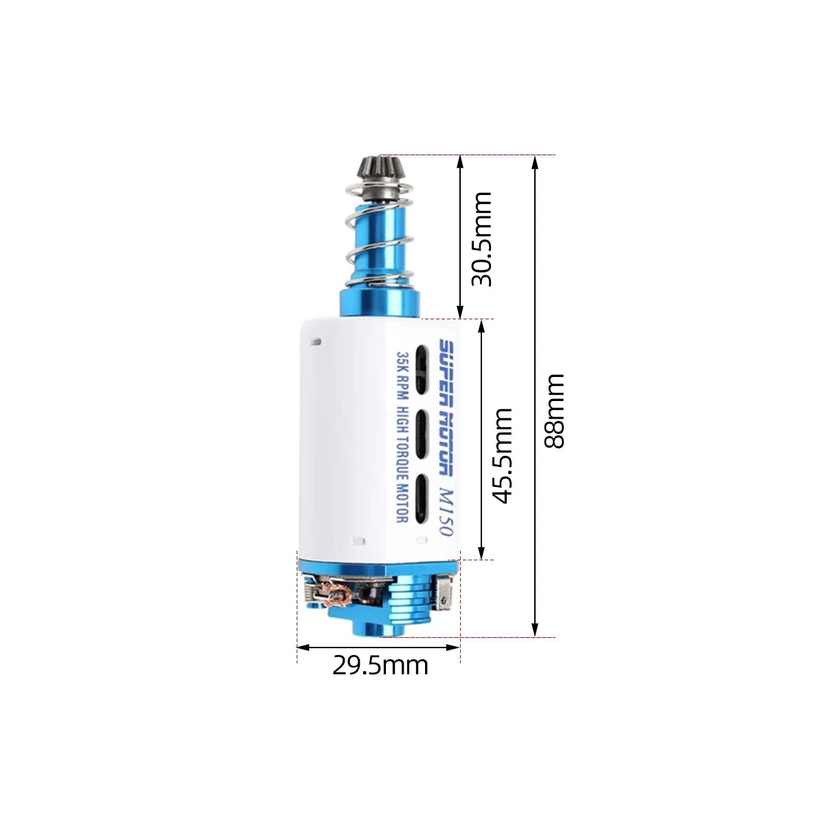 6 - N35 Blue Long Shaft