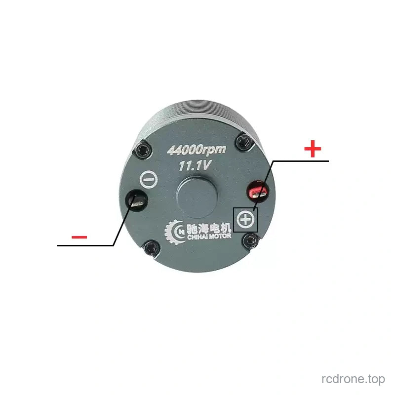 BL370-R rear terminals with polarity markings