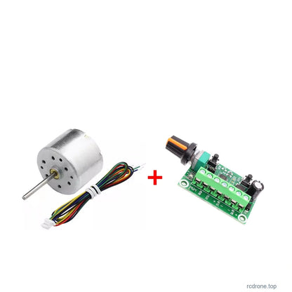 Motor and speed controller