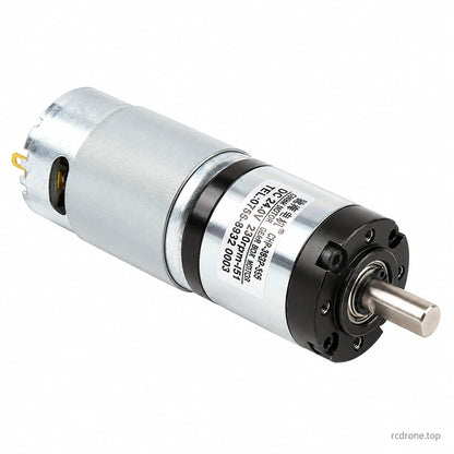 36GP-555 motor angle from shaft side