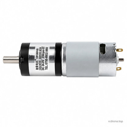 36GP-555 motor side profile from product details