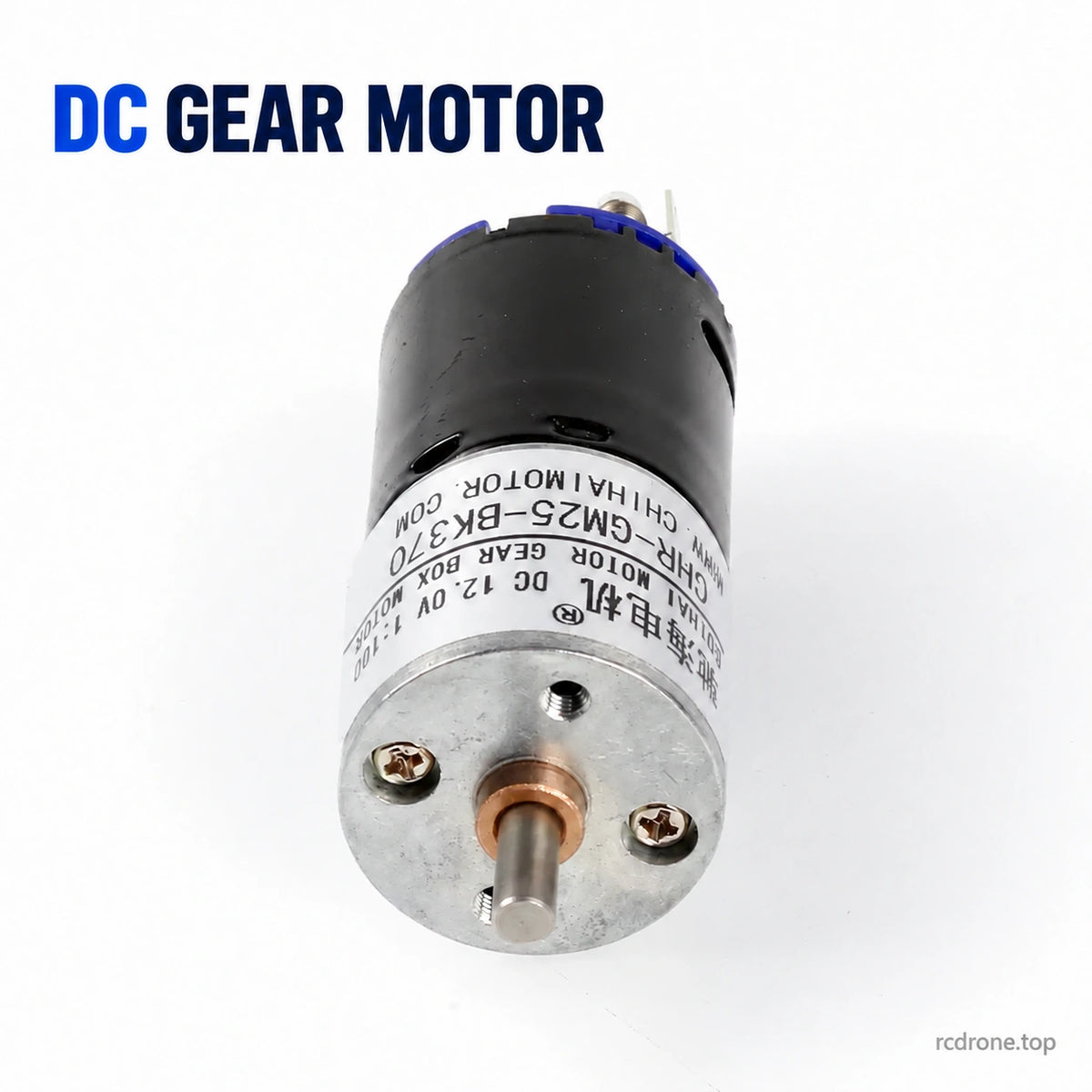 Front mounting face and output shaft