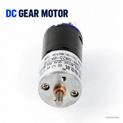 Front mounting face and output shaft