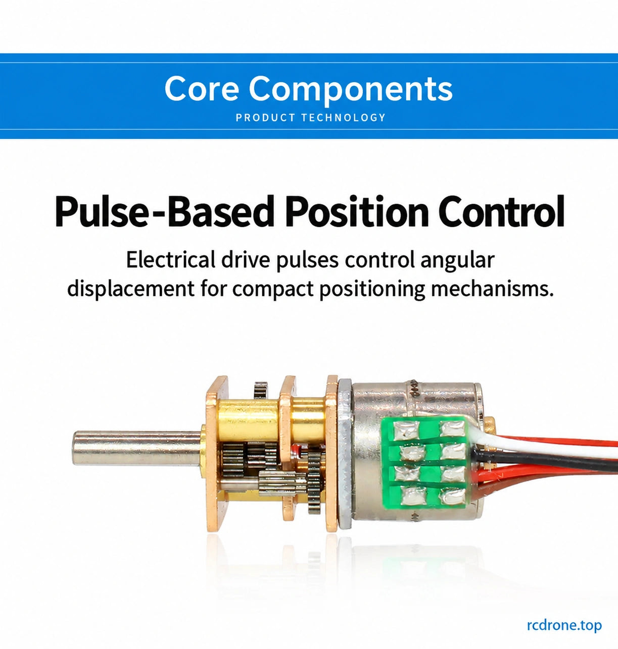 Pulse-based angular positioning