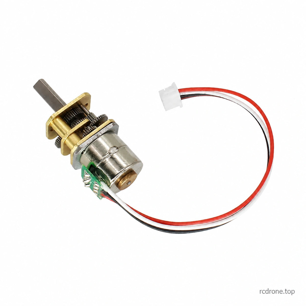 GM12-10BY gearbox and rear motor view