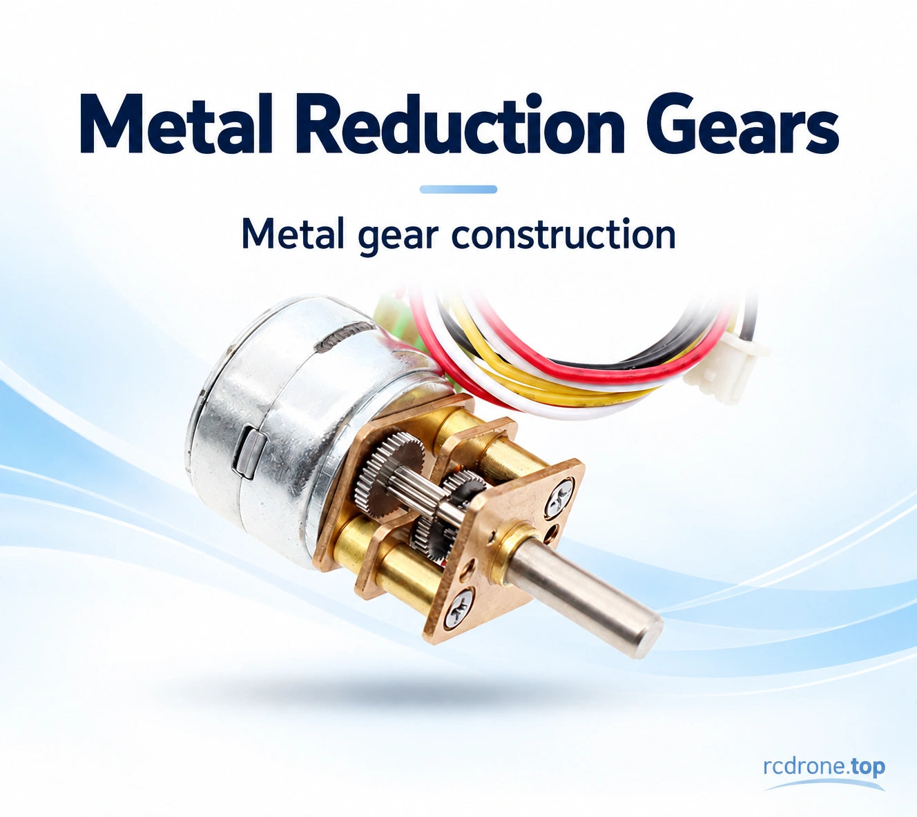 Metal reduction gear construction