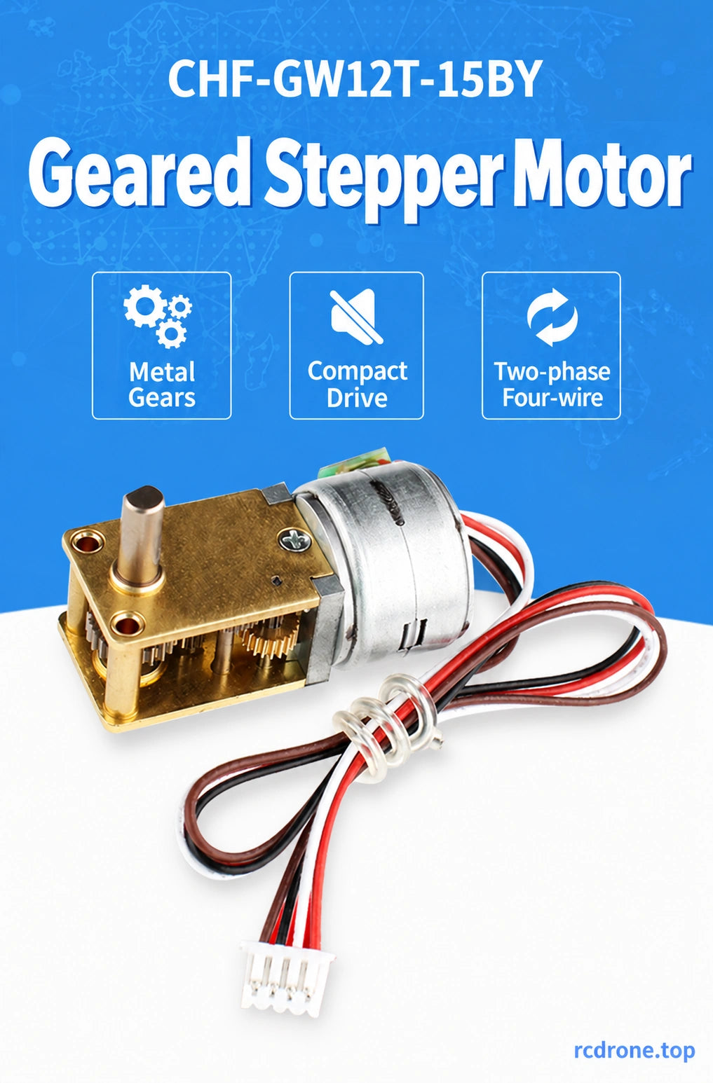 GW12T-15BY two-phase stepper overview